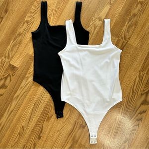 Two Abercrombie Soft AF Bodysuits Size Medium